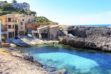 Mallorca sahil Adası, Akdeniz'de, İspanya Balear Adaları