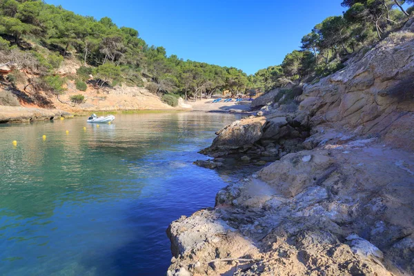 Cala Falco Zatoce Wyspie Mallorca Baleary Morzu Śródziemnym Hiszpania — Zdjęcie stockowe