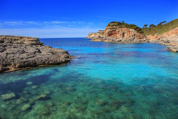 Cala Almunia Bay Mallorca Island Balearic Islands Spain — Stock Photo, Image