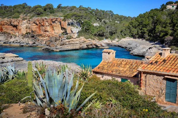 Het Eiland Van Kust Van Mallorca Balearen Middellandse Zee Spanje — Stockfoto