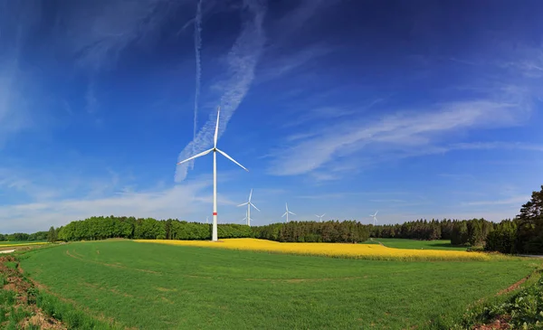 Wind Turbine Park Duitsland — Stockfoto