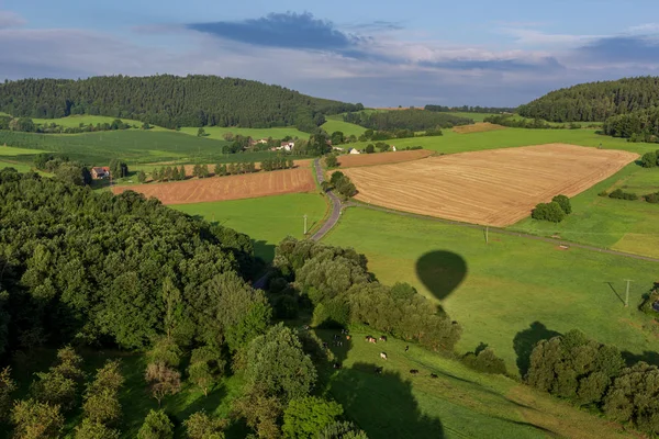 Air View Rural Land Germany — Stock Photo, Image