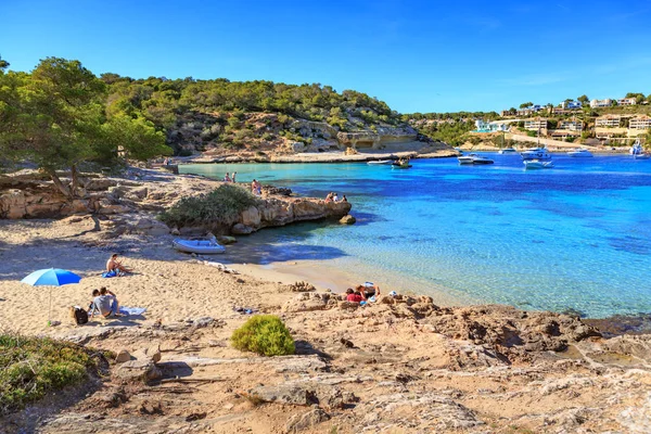 Mallorca Baleári Szigetek Spanyolország Circa Mai 2016 Portálok Vells Bay — Stock Fotó