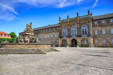 Bayreuth, Almanya - Mai, 2016 yaklaşık: Palace Bayreuth, yaz. Bayreuth, Almanya