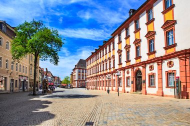 Bayreuth, Almanya - Mai, 2016 yaklaşık: Bavyera kasaba Bayreuth, yaz. Bayreuth, Almanya