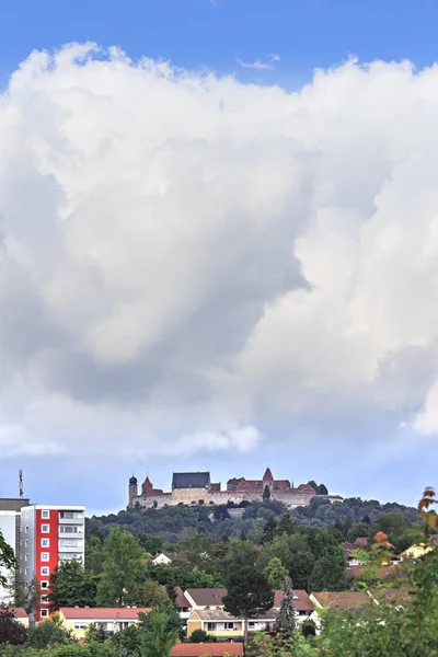 Ein Blick Auf Die Veste Festung Coburg Bayern Deutschland — Stockfoto