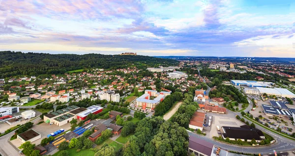 Air View Coburg Town Bavaria Germany — Stock Photo, Image