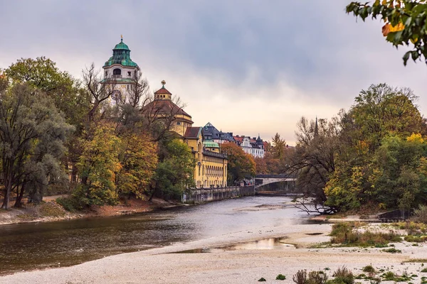 Munich Bavaria Alemanha Circa Outubro 2018 Paisagem Urbana Cidade Munique — Fotografia de Stock