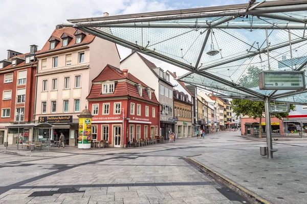 Schweinfurt 2018 Rossmarkt 광장과 독일에서 바인의 — 스톡 사진