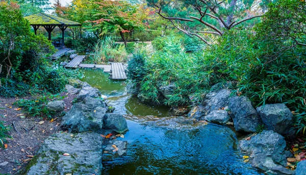 Munich Bavaria Germany Circa October 2018 Japanese Garden Westpark Garden — Stock Photo, Image