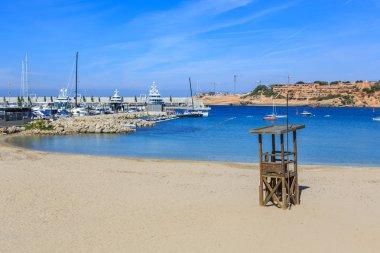 Port Adriano, Mallorca, İspanya - Mai, 2016 yaklaşık: Port Adriano adlı Et Toro Mallorca Adası, İspanya