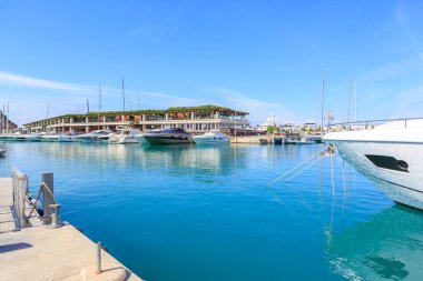 Port Adriano, Mallorca, İspanya - Mai, 2016 yaklaşık: Port Adriano adlı Et Toro Mallorca Adası, İspanya