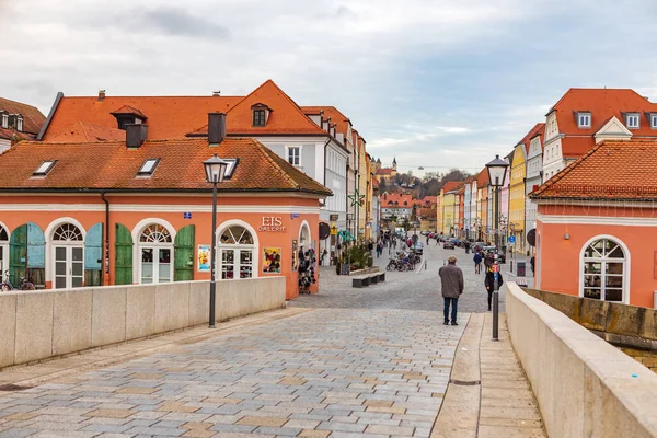 Regensburg Bajorország Németország December 2018 Körül Városkép Regensburg Városában Németország — Stock Fotó