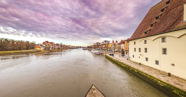 Regensburg Bavaria Alemanha Circa December 2018 Cidade Regensburg Alemanha — Fotografia de Stock