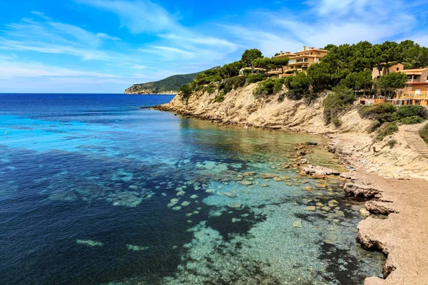 Die Küste Der Insel Mallorca Die Balearen Mittelmeer Spanien — Stockfoto