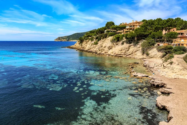 Côte Île Majorque Les Îles Baléares Dans Mer Méditerranée Espagne — Photo