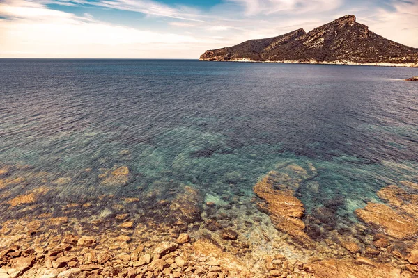 Wybrzeżu Majorki Wysp Archipelagu Balearów Morzu Śródziemnym Hiszpania — Zdjęcie stockowe