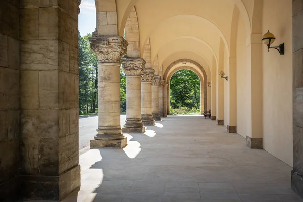 Leipzig Germania Circa Marzo 2018 Gli Edifici Della Cappella Del — Foto Stock