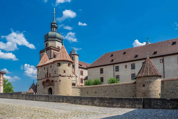Βίρτσμπουργκ Γερμανία Circa Αυγούστου 2018 Φρούριο Marienberg Χώρου Του Βίρτσμπουργκ — Φωτογραφία Αρχείου