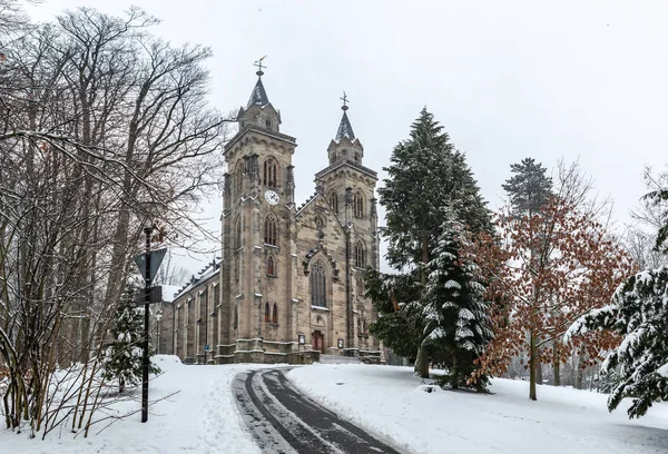 ソノベルグ ドイツ 2019 聖ペテロ教会のソノベルグ町 テューリンゲン州 ドイツ — ストック写真