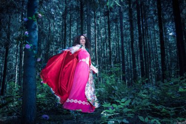 Genç kazanmıştı fairytale tarzı açık bir portresi