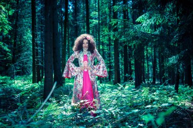 Genç kazanmıştı fairytale tarzı açık bir portresi