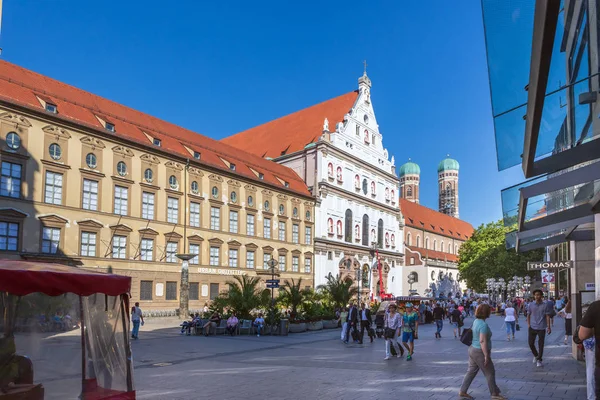 Marienplatz in München — Stockfoto