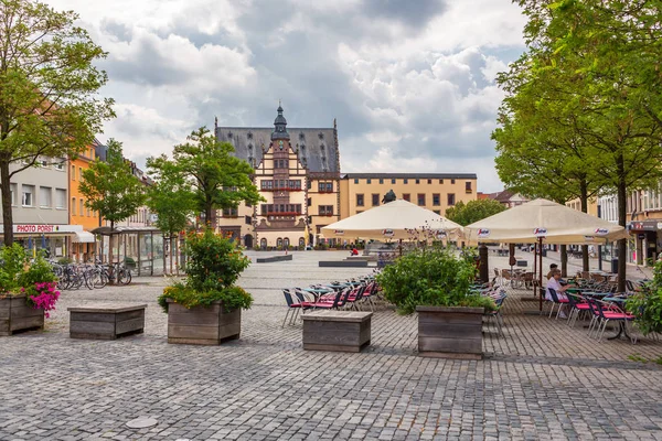 Marktplatz di Schweinfurt — Foto Stock