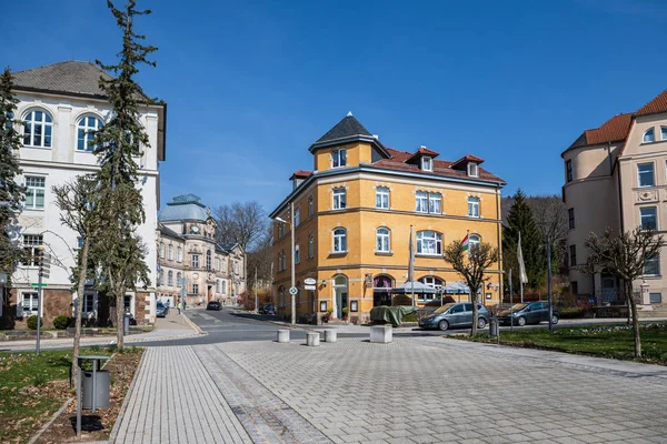 Streets of Sonneberg town — Stock Photo, Image