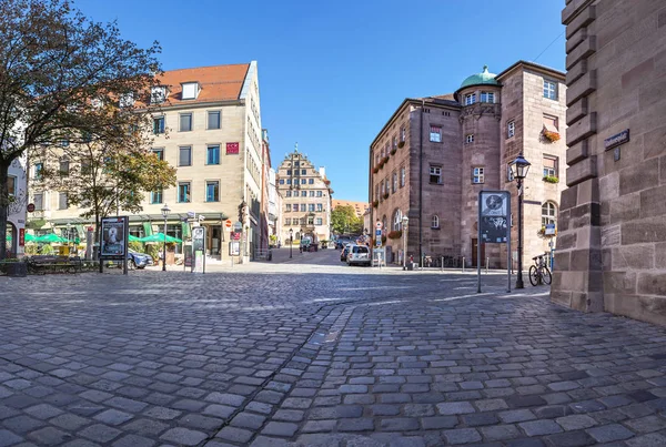 Strade di Norimberga — Foto Stock