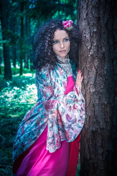 The fairy in a magic forest — Stock Photo, Image