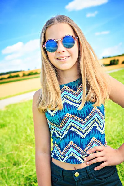 Retrato de uma menina — Fotografia de Stock