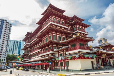 Singapur Buddha Tooth Relic Tapınağı