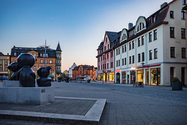 Strade della città di Sonneberg — Foto Stock