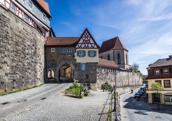 Paesaggio urbano di Kronach — Foto Stock