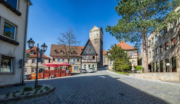 Martinsplatz in Kronach — Stockfoto