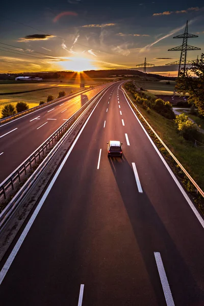 Autobahn — Stock Photo, Image