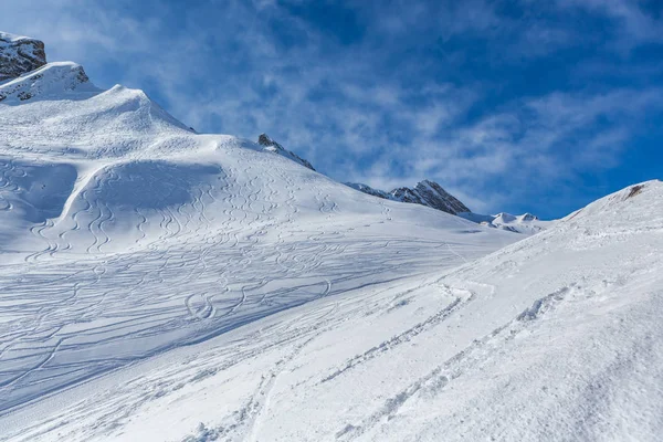 滑雪度假村 — 图库照片