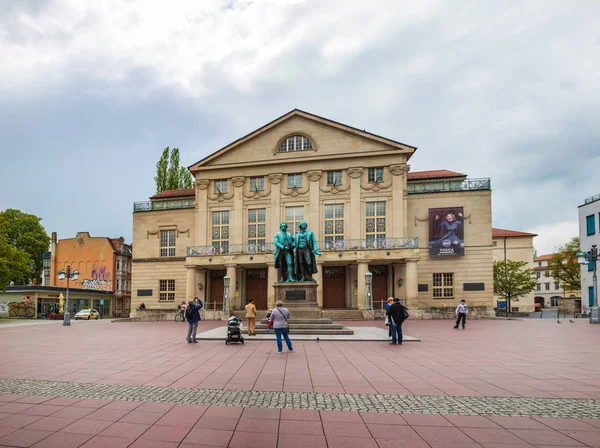Het Duitse nationale theater van Weimar — Stockfoto