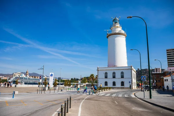 Malaga town on the Costa del Sol — Stock Photo, Image