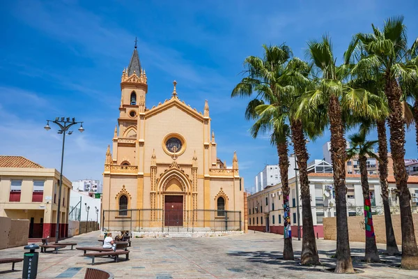 Malaga stad på Costa del Sol — Stockfoto