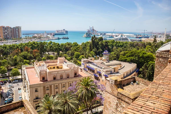 Città di Malaga sulla Costa del Sol — Foto Stock