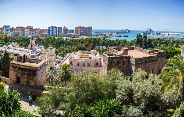 Città di Malaga sulla Costa del Sol — Foto Stock