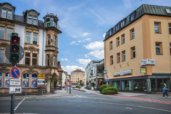 Paisaje urbano de la ciudad de Kulmbach en Baviera —  Fotos de Stock