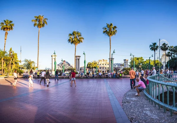 Málaga cidade na Costa del Sol — Fotografia de Stock