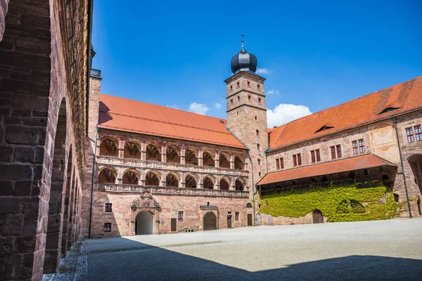 Plassenburg castle of Kulmbach — Stock Photo, Image
