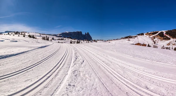 Het skigebied Groeden — Stockfoto