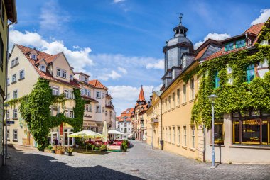 Thuringia 'da Gotha 'nın townscape