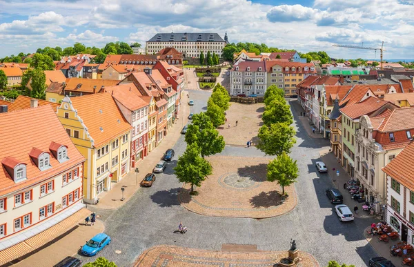 Thuringia 'da Gotha 'nın townscape — Stok fotoğraf