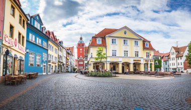 Thuringia 'da Gotha 'nın townscape